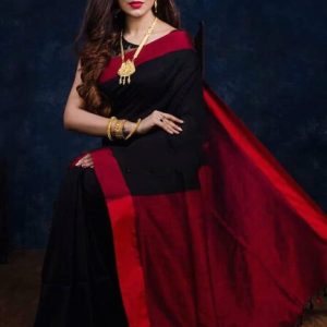 Anchal's Fashion Keral Khadi Cotton with Blouse piece